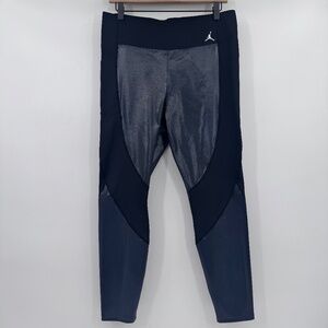 Jordan Leggings Women XL Black Tight Fit PSG Paris St Germain FC Football Club